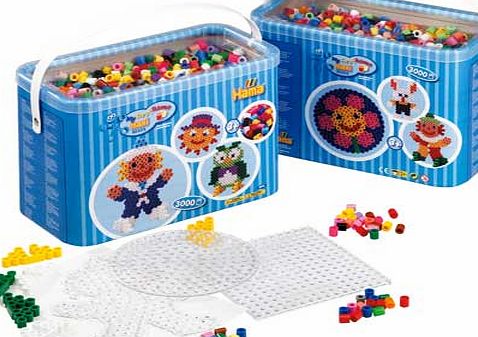 Hama Maxi Beads and Pegboards in Bucket