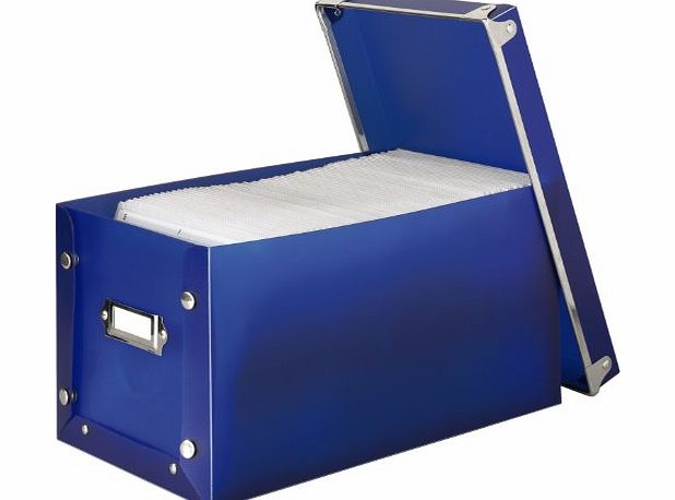 Hama Media Storage Box for 140 CD/DVD - Blue