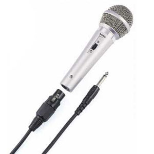 hama Microphone (Dynamic) DM40 (Silver Colour) - 46040