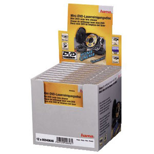 Hama Mini CD and DVD (8cm) - Laser Lens Cleaning Disc - 49646