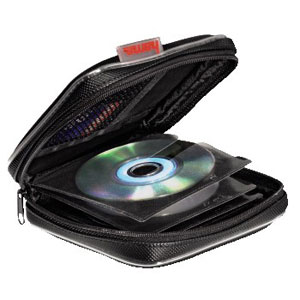 hama Mini CD and DVD (8cm) - Storage Case / Wallet (Holds 12 Discs) - 78328