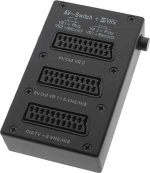 hama Multimedia - Scart Video Switching Box andquot;Scart 3andquot; - 42944