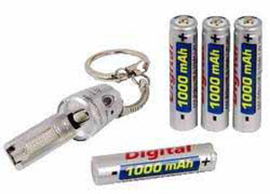 Hama Ni-Mh Rechargeable AAA - 1000 mAh - Pack of 4 with Tester- 73450 - #CLEARANCE