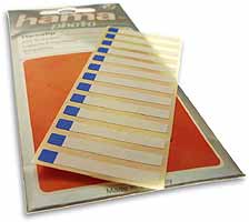 HAMA Slide Labels White with Colour Tabs - 1951