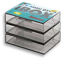 HAMA Spare Cases for Mini DV Tapes ~ Pack of 3 ~ 48312