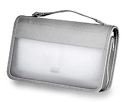 hama Transparent Pearl CD Carry Case for 120 CDs - 51401