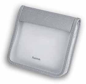 hama Transparent Pearl CD Carry Case for 28 CDs - 51301