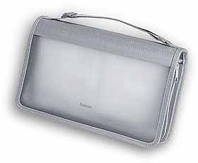 hama Transparent Pearl CD Carry Case for 96 CDs - 51307