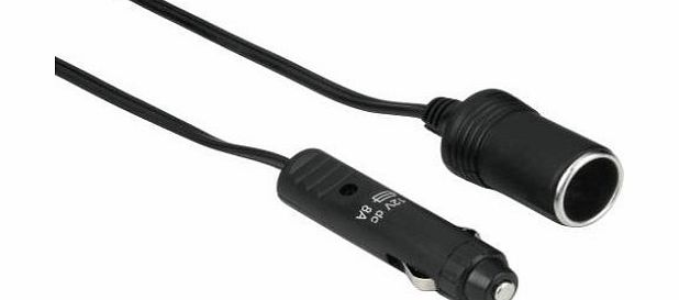 Hama (UK) Ltd. Hama Extension Cable for In-Car Cigarette Lighter Sockets