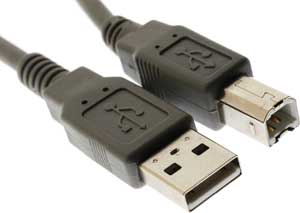 Hama USB Cable Type A to B, 1.8M - 29099 - 99p Blitz! - 99p and Under Blitz