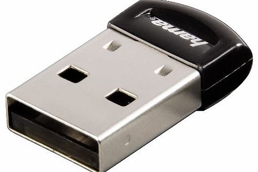Hama Version 2.0 Class 2 Nano Bluetooth USB Adapter with EDR