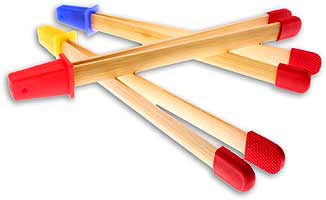 HAMA Wooden Print Tongs - 22cm - Set of 3 - 8420