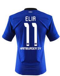 Hamburg SV Adidas 2010-11 Hamburg Adidas Away Shirt (Elia 11)