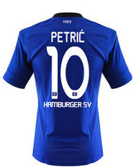 Hamburg SV Adidas 2010-11 Hamburg Adidas Away Shirt (Petric 10)
