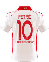Hamburg SV Adidas 2010-11 Hamburg Adidas Home Shirt (Petric 10)