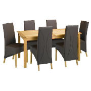 Dining Table & 6 Monterosso Chairs,