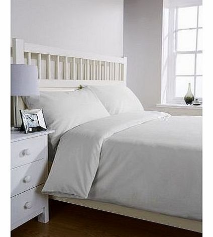 68 Pick Plain White Kingsize Duvet Cover Set (Including Two Pillowcase)