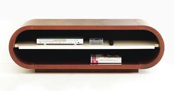 Be 05 Tv/Video Unit in Espresso Oak