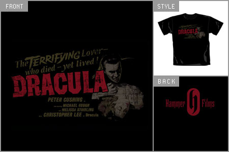 Hammer Horror (Dracula Terrifying) T-Shirt