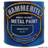 Hammerite Smooth Finish Blue Metal Paint 2.5Ltr