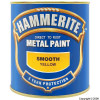 Hammerite Smooth Finish Smooth Yellow Paint 500ml