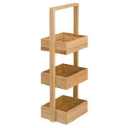 Hampshire Oak 3 Tier Storage Caddy