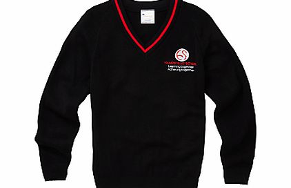 Hampstead School Unisex Acrylic Pullover, Black
