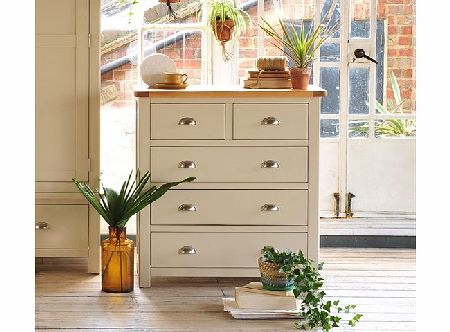Hampstead Stone Grey 2 3 Drawer Chest 390.007
