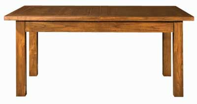 hampton Dark Extending Dining Table