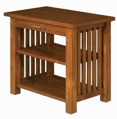 hampton Dark small TV Unit