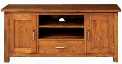 hampton Dark Wide TV Unit