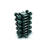 Durabell Rack with Durabell Dumbells -