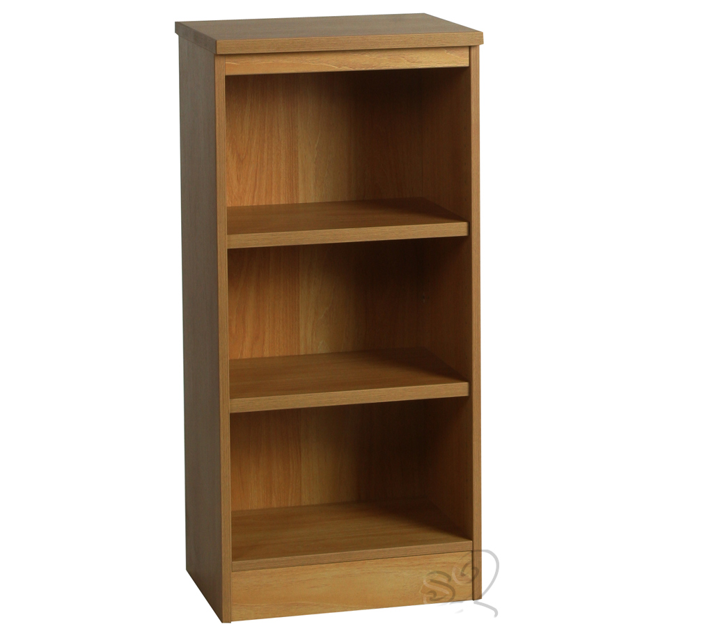 Hampton English Oak 2 shelf Bookcase