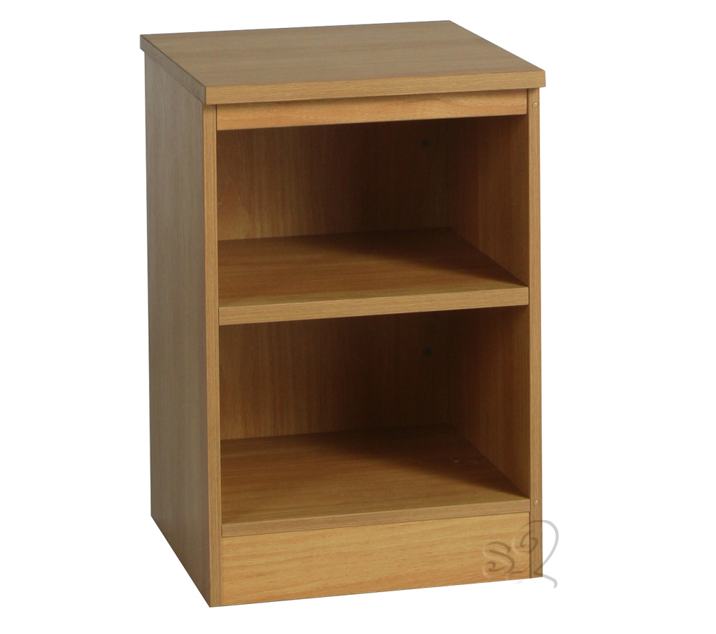 Hampton English Oak Bookcase with 1 shelf 660mm