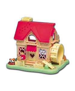 Hamtaro Ham Ham House Playset