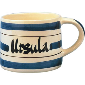 Hand Painted Ceramic Mug (DD)