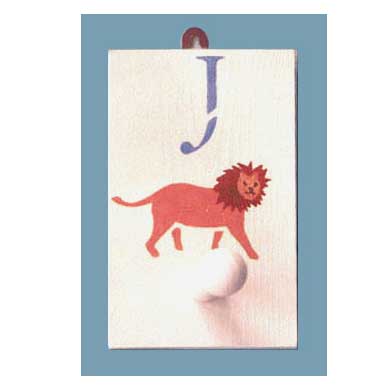 Child` Peg With Personalised Initial