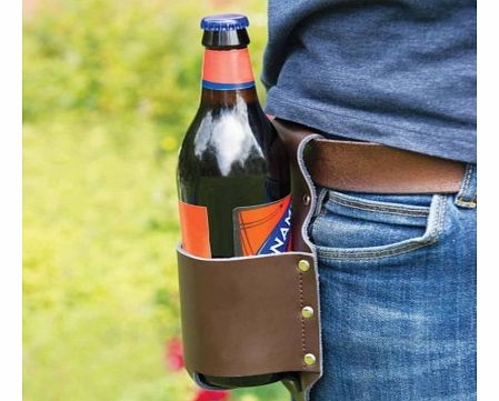Handmade Leather Beer Holster 4948CX