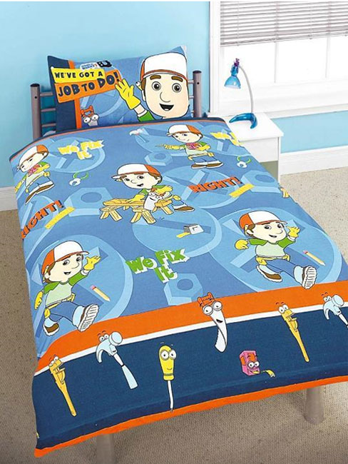 Handy Manny Working Duvet Cover and