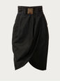 HANII Y SKIRTS BLACK 38 IT HAN-T-H8MWS2260