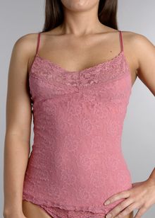 Stretch Lace shelf bra camisole