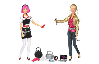 hannah montana 2 Doll Gift Set - Lola and Hannah