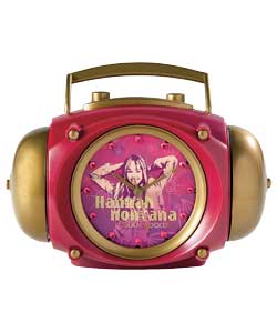 hannah montana Boom Box Alarm Clock
