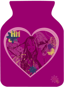 hannah montana Hot Water Bottle and Cover