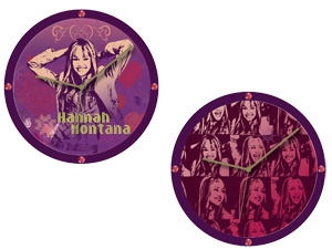 hannah montana Lenticular Wall Clock