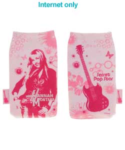Hannah Montana MP3 and Mobile Sock - Pink