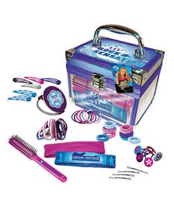 Vanity Case with Hair Accessories