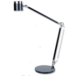 Hansa Giraluce Desk Lamp Jointed Arm Reach Black