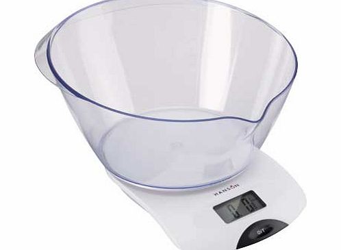 Hanson Digital Kitchen Scale with 2 Litre Bowl