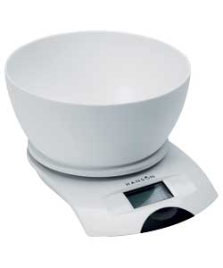 hanson White LCD Scale with Bowl